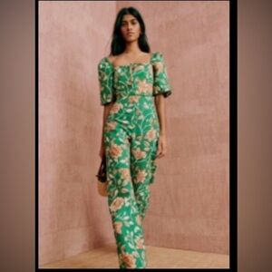 Sezane Esna Blouse Gemini Print - Size 4